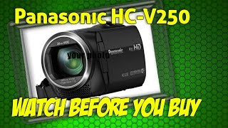 Panasonic HCV250 Watch Before You Buy [upl. by Aicena]