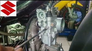 CARBURETOR SETTING SUZUKI SHOGUN SP 125 [upl. by Jeaz799]