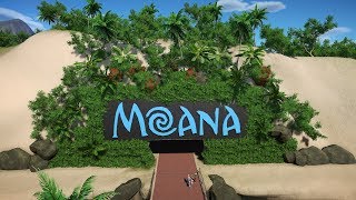 Moana the Ride  Planet Coaster [upl. by Eimmak]