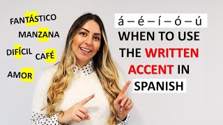 How to Use Spanish Accent Marks  Cómo Usar la Tilde y los Acentos en español [upl. by Eus533]