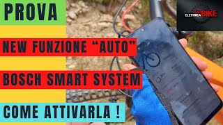 TEST NUOVA FUNZIONE quotAUTOquot  BOSCH PERFORMANCE CX  SMART SYSTEM [upl. by Woodhead732]