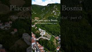 Most underrated travel destination in Bosnia 🇧🇦⚜️ bosna travnik cevapi besttraveldestinations [upl. by Htebharas]