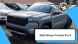 2023 Nissan Frontier Pro X [upl. by Syverson812]