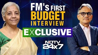 Nirmala Sitharaman Budget Exclusive Nirmala Sitharamans First Interview After Budget [upl. by Sajovich]