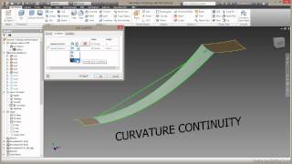 Autodesk Inventor  Surfacing Tutorial  Surfacing Geometry And Topology [upl. by Drice]