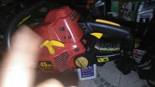 Troubleshooting a 45cc Homelite chainsaw  Typical Chain Brake Problem [upl. by Verene]