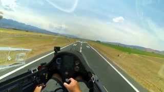 Glider Take Off and Landing at Nephi [upl. by Glory305]