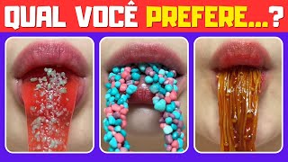 Qual Doce Você Prefere 🧁🍬🍭🍨🍩 Quiz Tap [upl. by Ljoka]