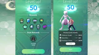 LEVEL 50 in Pokémon Go [upl. by Oj]