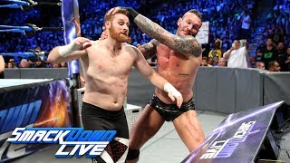 Randy Orton vs Sami Zayn SmackDown LIVE Dec 5 2017 [upl. by Anallise]