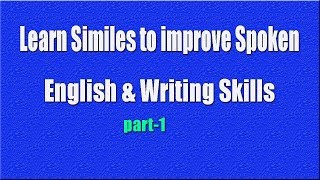 Important Similes and Metaphors in EnglishBangla [upl. by Aihtak]