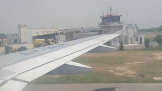 PIA A320 APBLB Landing at Faisalabad International Airport [upl. by Yrral13]