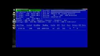 Memtest86 Memory Diagnostics [upl. by Trellas506]