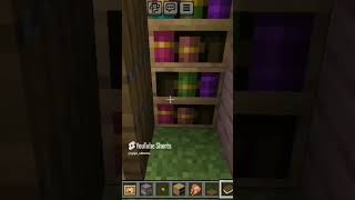 How to make vending machine Minecraft minecraft gaming shortsfeed vendingmachine shorts [upl. by Nahgeam]