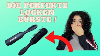 DENMAN BRUSH im Live Test Die perfekte Bürste für LOCKEN😳 Bürstencheck1 [upl. by Alyk501]