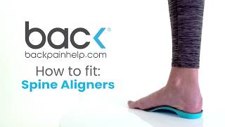 How to use Spine Aligners  BackPainHelpcom [upl. by Alue395]