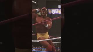 Hogan vs Dragon wrestlemania wwe wwe2k24 dragon legend american gaming joystickzombies [upl. by Neirod145]