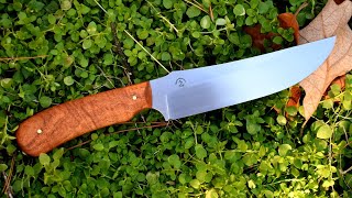 Beginner Knife Making Making a bushcraft knife [upl. by Mason]