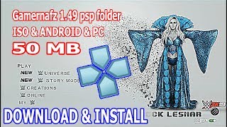 HOW TO DOWNLOAD REAL WWE 2K20 android  wwe 2k19 Gamernafz 149 psp folder [upl. by Otrepur679]