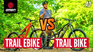 Trail Bike VS Lightweight Trail eBike  Stumpjumper Evo Vs The New Levo SL  Whats The Difference [upl. by Goldsmith]