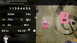 unpleasant sonata DT 9216 1miss 940★ 336bpm [upl. by Reeve164]