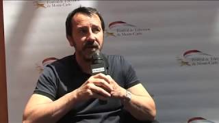 Festival TV Monte Carlo 2010  Interview de JeanHughes Anglade pour Braquo [upl. by Friday]