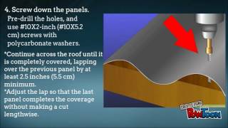 How to Install Corrugated Roof [upl. by Barbour]