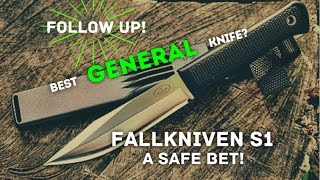 Fallkniven S1 Long Term Review  The Best General Fixed Blade Knife [upl. by Lockhart]