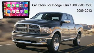 How to update Apple CarPlay Radio for Dodge ram 1500 2500 3500 20092012 [upl. by Mossman412]