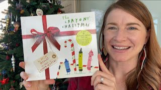 The Crayons Christmas Read Aloud with Unboxing of Gift Letters by Drew DeWalt [upl. by Dotson851]