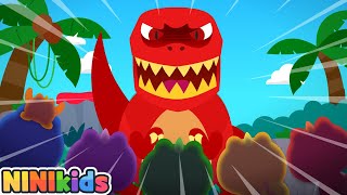 TRex song  Tyrannosaurus song  Dinosaur  Nursery Rhymes for toddlers  Kids Song  NINIkids [upl. by Nima164]