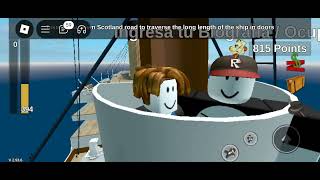 Titanic Roblox esene iceberg [upl. by Dulcea]