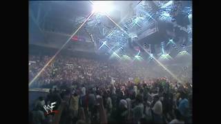 Stone Cold Steve Austin Last Entrance w Glass Shatters on WWF RAW HD [upl. by Dhaf882]