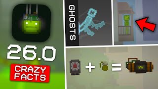 GHOSTS IN UPDATE 260 CRAZY FACTS in Melon Playground [upl. by Aivatal804]