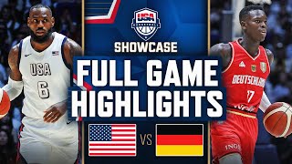 USA vs GERMANY  USAB SHOWCASE  FULL GAME HIGHLIGHTS  July 22 2024 [upl. by Seidule530]