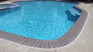 Hydrazzo Catalina Blue Pool Plaster Finish North Wales PA  Sergios Pools [upl. by Annaul123]