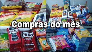 COMPRAS DO MÊS COMPLETA💞 ASSAÍ ATACADISTA  tudo caro🫰 quanto gastamos [upl. by Oah601]