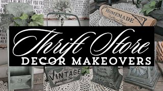 UPCYCLED DECOR DIY Projects from Thrift Store Finds amp Scrap Wood [upl. by Maurey]