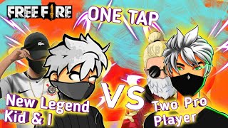 New Legend Kid Bokseng amp 😎 Vs Two Pro Player  2 vs 2 CUSTOM ONE TAP KALA [upl. by Cowen]