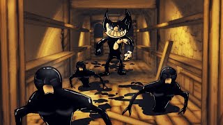 Minecraft  Bendy And The Ink Machine  WHATS IN THE BASEMENT Bendy in Minecraft [upl. by Leanora]