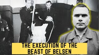 The Execution Of The Beast Of Belsen  Josef Kramer [upl. by Atsejam337]