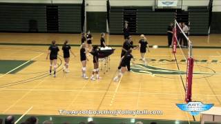 Scrap Drill  Art of Coaching Volleyball [upl. by Lledal]