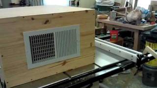 Homemade Shop Air Filtration System Part 3 [upl. by Tnias]