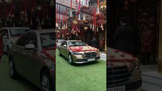 Mukesh Ambani’s Mercedes S Class in Anant’s wedding  Supercars Club India [upl. by Innep413]