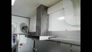 Build a cooking hood ducting system for HDB open concept kitchen [upl. by Neelrahc]