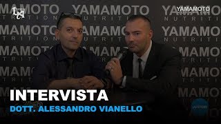 Intervista al Dott Alessandro Vianello Giudice IFBB Pro League al San Marino Pro 2017 [upl. by Wenona]