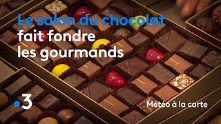 Le salon du chocolat fait fondre les gourmands  Météo à la carte [upl. by Fang]