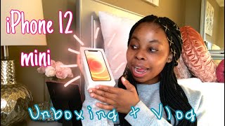 iPhone 12 mini Unboxing  VlogSouth African YouTuber [upl. by Shetrit]