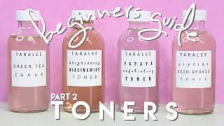 How to make Toners Part 2 Formulating for Beginners [upl. by Vincenta]