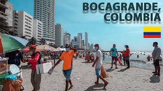 Cum arata o plaja din Columbia  Bocagrande Cartagena ⛱ [upl. by Lorry]